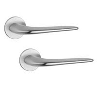 Ручки на розетте TUPAI 4163 5S (4041-4046) хром матовый